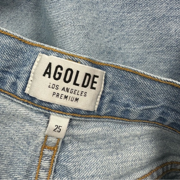 AGOLDE Riley Distressed Jeans Size 25 - Picture 8 of 9